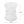 Outdoor Lightweight Concrete End Table With Hourglass Structure - Antique White