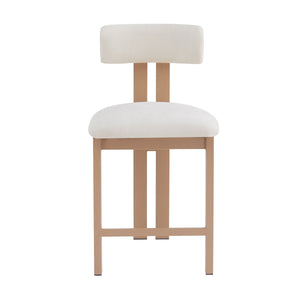 26.5'' Stylish Round Stools with Low Back