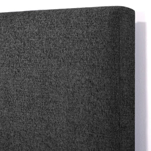 Platform Bed & Upholstered Headboard
