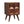 Solid Wood Quad Nightstand, 2-Drawers