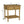 Traditional Durable Nightstand Table With Drawer And Shelf
