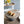 Wooden Display Stand With Beaded Trim - Black Brown