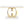 Console Table, Geometric Entryway Table For Living Hallway - White / Gold