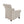 Aidan - Push Back Recliner Chair With Tufted Back And Nailhead Trim - Cream