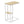 Accent Table, C-Shaped, Marble Look Contemporary & Modern Convenient Design