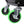 Heavy Duty Mechanic Stool With Wheels And Soft Rubber Cushion And 330Lbs Capacity - Green