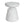 Outdoor Ponti Travertine Side Table, White