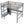 Loft Bed With Built In Desk And Multifunction Shelves