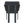 7 Piece Outdoor Dining Set With Table And 6 Chairs - Black / Teak / Gray