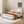Elegant Boucle Upholstered Bed, Queen Size