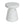 Outdoor Ponti Travertine Side Table, White