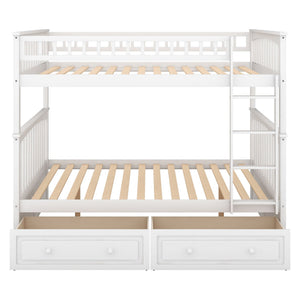 Bunk Bed With Drawers, Convertible Design