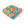 Outdoor Chair Cushions Set of 2, 19 x 19 x 4 Inch Tufted Seat Cushions with Ties