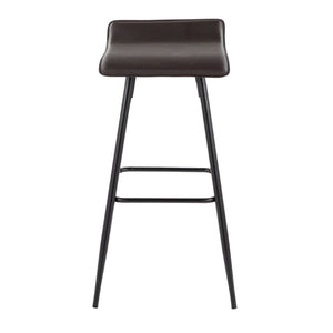 Ale - Contemporary Fixed-Height Bar Stool (Set of 2)