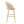 Bubble, Ball Chain Tufted Bar Chairs For Kitchen Island & Home Bar (Set of 2)
