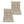 2 Piece High Back Patio Chair Cushion Set