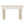 Entryway Table With 2 Hidden Handle Drawers For Entrance - Beige / Yellow