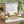 Acacia Wood Loveseat And Coffee Table Set With Cushions