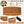 Modern 7-Piece Dining Set with Acacia Wood and Iron Frame