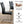 Modern Dining Chairs With Padded Seat And Metal Legs