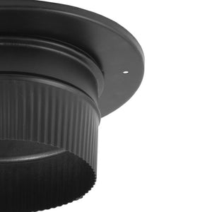 DuraVent 6DBK-ADSL DuraBlack Snap Lock Chimney Connection Adapter, 6" Diameter