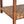 Regency Woven Console Table with 4 Drawers, Open Slot