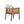 7 Pieces Acacia Wood Outdoor Dining Set with Cream Cushions and Natural Wicker
