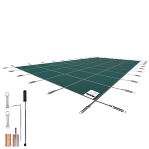 Pool Safety Cover Fits 20 x 38 ft Rectangle Inground Pools
