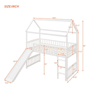 Loft Bed With Slide