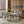French Country Style Dining Chair with Upholstered Seating and Fluted Legs