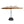 Double-Sided Outdoor Market Umbrella With Lights And Base