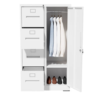 Storage Vertical Filing Cabinet With Lock