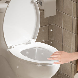 1.1/1.6 GPF Tornado Flush One-Piece Toilet with Comfort Chair Seat