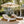 Acacia Wood Chaise Lounge with 4