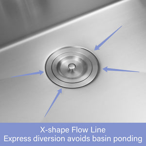 Laundry Workstation Undermount Utility Sink, Deep Single Bowl
