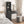 Black Modern Simple Hair Desk with Multi-Layer Storage