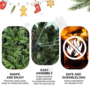 4ft Premium PE & PVC Artificial Christmas Tree