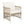 TOPMAX Patio 5pcs Wooden Dining Table Set
