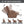 Brown PU Infinite Position Power Lift Recliner Chair