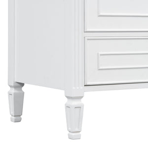 Freestanding Vanity With 1 Drawer & 2 Soft Close Doors With Door Mounted Storage