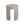Outdoor MGO Round U-Shape Side Table Light Grey