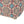 Amelia Handcrafted Fabric Pouf Rustic Elegance Multicolored