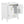 Elegant Fluted Bathroom Vanity With Sink, Soft Close Doors & Drawer