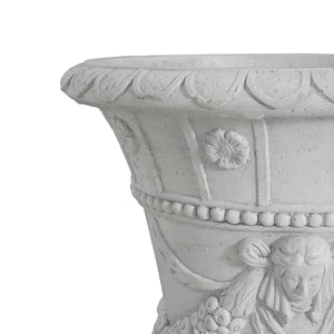 MGO Garden Urn, Light Grey, 23.75'' H