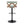 Gardenia - Contemporary Adjustable Barstool With Swivel With Rounded T Footrest (Set of 2)