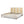 Toscana King Upholstered Cane Back Platform Bed, Antique