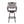 Cast Aluminum Bar Stool - Copper