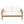 Outdoor Acacia Wood Loveseat & Coffee Table Set with Handwoven Rope, Teak Finish