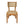 Netro Acacia Wood Dining Chair with Light Brown Wicker