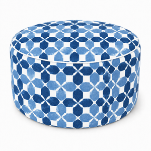 2 Pack Outdoor Inflatable Ottoman with Carry Handle